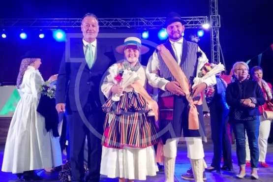 El teldense Esteban Bolaños, Romero Mayor de San Mateo (Foto TA)